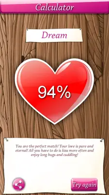 Love Calculator android App screenshot 3